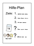 Hilfe-Plan