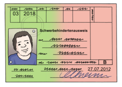 Schwerbehindertenausweis