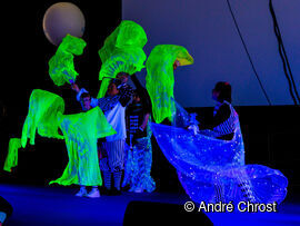 Buntes Spektakel auf "Ewald"