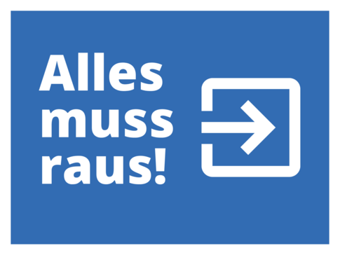 Alles muss raus