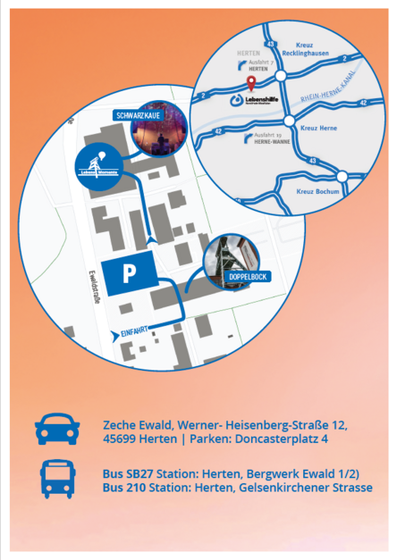 Poster inklusives Kulturfest Lebenshilfe NRW Rückseite