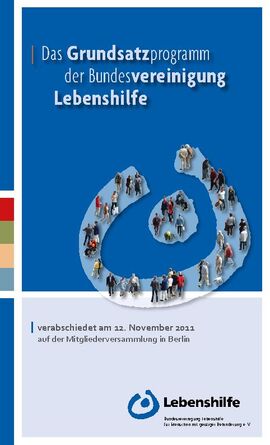 Grundsatzprogramm der Lebenshilfe Bundesvereinigung