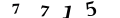 Bitte geben Sie die Zahlen auf dem Bild in das Feld ein.